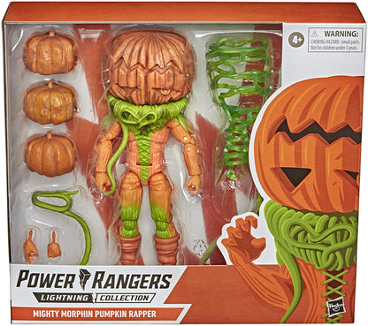Power Rangers Lightning Collection 6 Inch Action Figure Wave 1 Deluxe - Pumpkin Rapper (Shelf Wear Packaging)