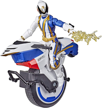 Power Rangers Lightning Collection 6 Inch Action Figure Exclusive - S.P.D. Omega Ranger and Uniforce Cycle (Shelf Wear Packaging)
