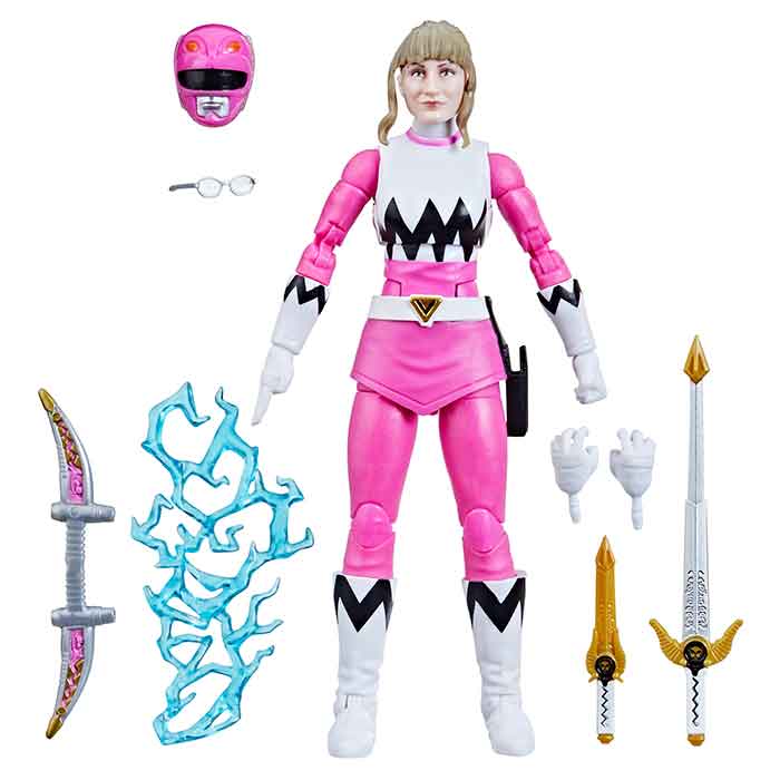 Power Rangers Lightning Collection 6 Inch Action Figure Wave 14 - Lost Galaxy Pink Ranger (Sub-Standard Packaging)