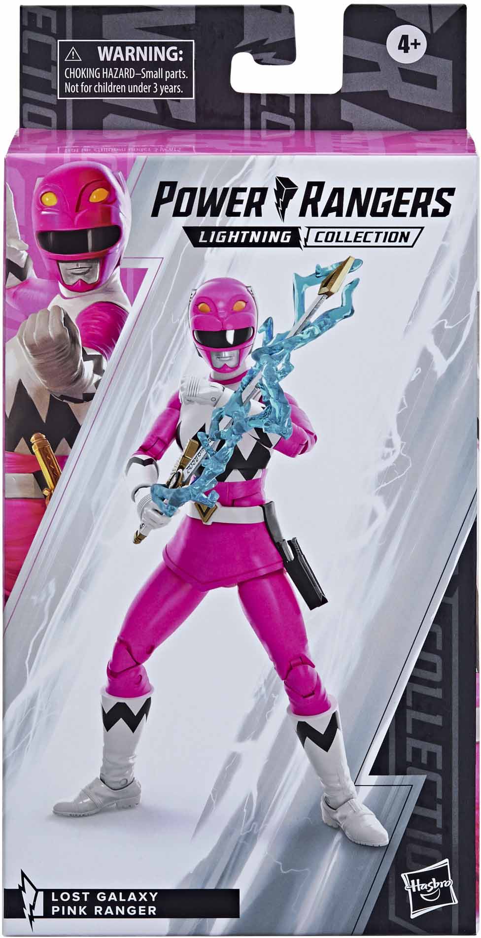 Power Rangers Lightning Collection 6 Inch Action Figure Wave 14 - Lost Galaxy Pink Ranger (Sub-Standard Packaging)