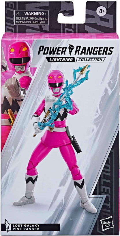 Power Rangers Lightning Collection 6 Inch Action Figure Wave 14 - Lost Galaxy Pink Ranger (Sub-Standard Packaging)