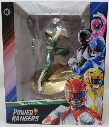 Power Rangers PVC 8 Inch Statue Figure 1/8 Scale - Green Ranger (Sub-Standard Packaging)