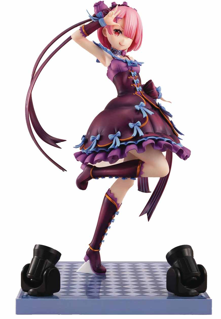 Re Zero Starting Life 9 Inch Statue Figure 1/7 Scale PVC - Ram Birthday