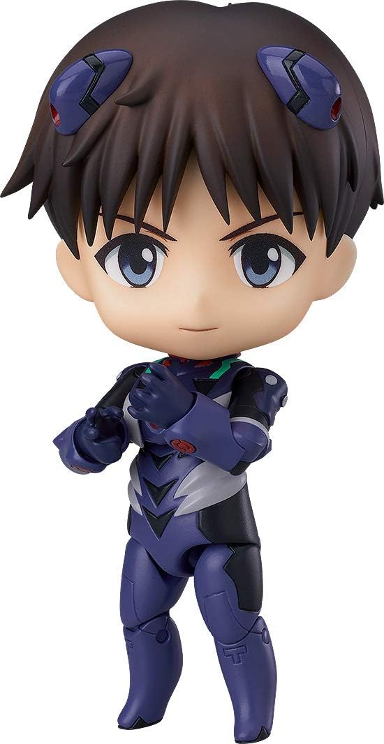Rebuild of Evangelion 4 Inch Action Figure Nendoroid - Shinji Ikari Plugsuit Version #1445 Reissue