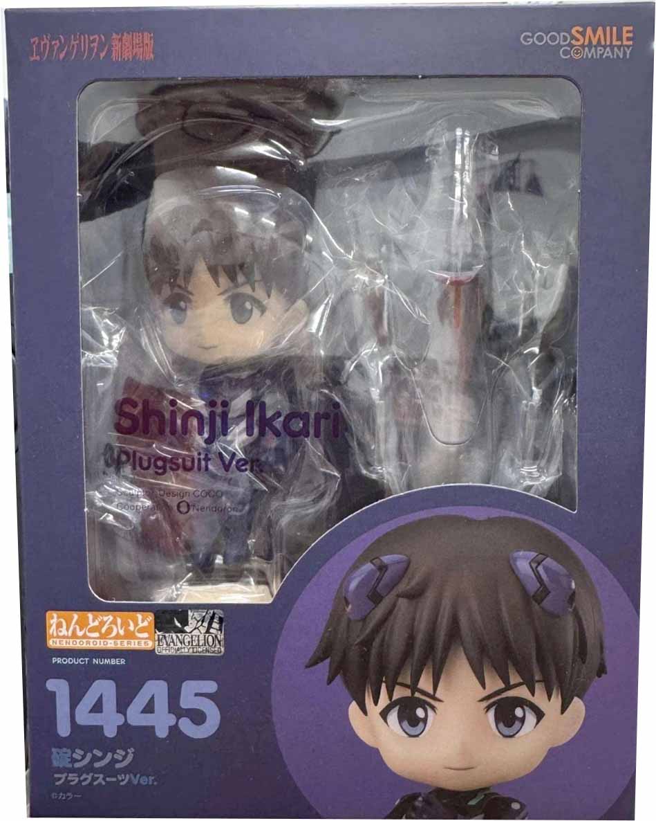 Rebuild of Evangelion 4 Inch Action Figure Nendoroid - Shinji Ikari Plugsuit Version #1445 Reissue