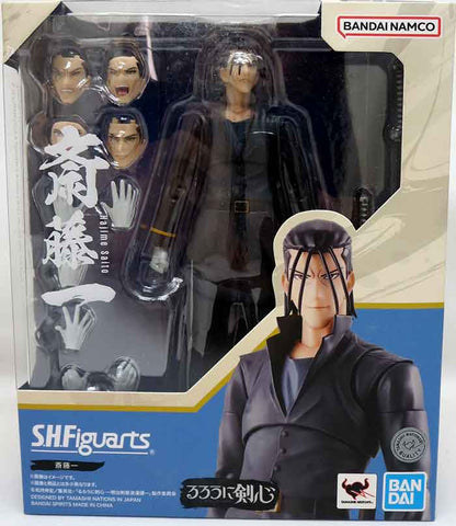 Rurouni Kenshin Meiji Swordsman Romantic Story 6 Inch Action Figure S.H. Figuarts - Hajime Saito