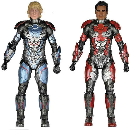 Secret Headquarters 7 Inch Action Figure - Set of 2 (Argon & The Guard)