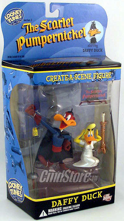 LOONEY TUNES GOLDEN COLLECTION: SERIES 1: THE SCARLET PUMPERNICKEL DAFFY DUCK Action Figure (Sub-Standard Packaging)