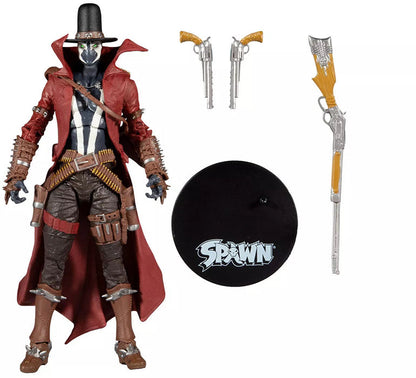 Spawn 7 Inch Action Figure Wave 1 - Gunslinger Spawn with Rifle Exclusive (Non Mint Packaging)