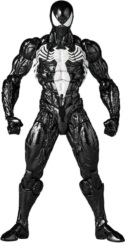 Spider-Man Amazing Yamaguchi 6 Inch Action Figure Revoltech - Symbiote Spider-Man (Pre-Order Ships June 2027)