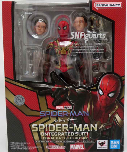 Spider-Man No Way Home 6 Inch Action Figure S.H. Figuarts - Integrated Suit Spider-Man