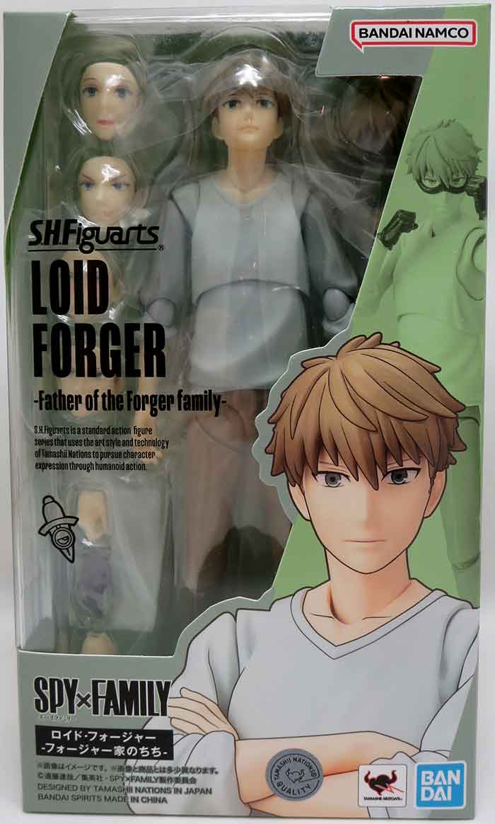 Spy x Family 6 Inch Action Figure S.H. Figuarts - Loid Forger Father of The Forger Family