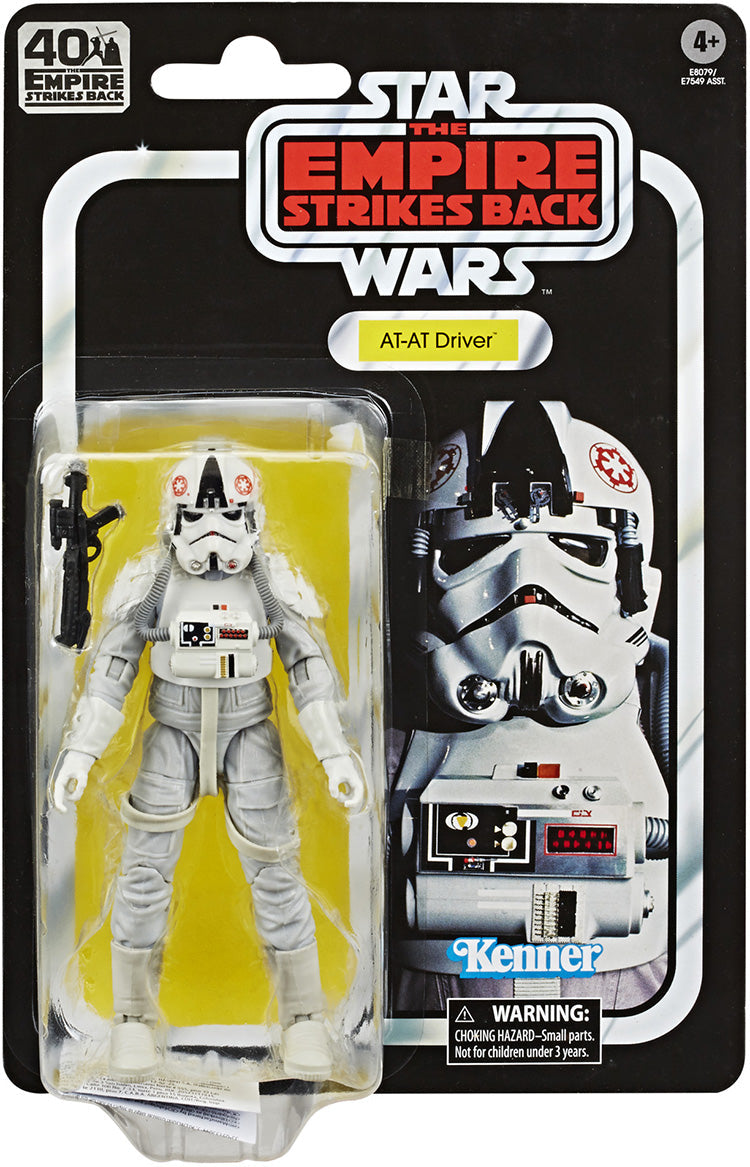 Star Wars 40th Anniversary 6 Inch Action Figure (2020 Wave 1) - AT-AT Driver (Shelf Wear Packaging)