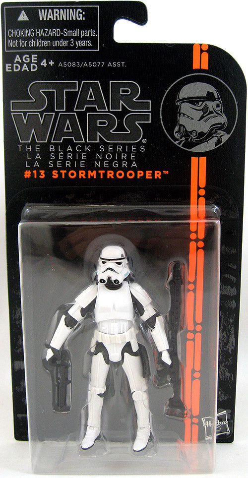 Star Wars 3.75 Inch Action Figure Black Series 2 - Episode IV Stormtrooper #13 (Open Box Loose Figure)
