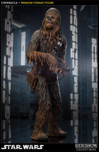Star Wars 23 Inch Statue Figure Premium Format - Chewbacca Sideshow