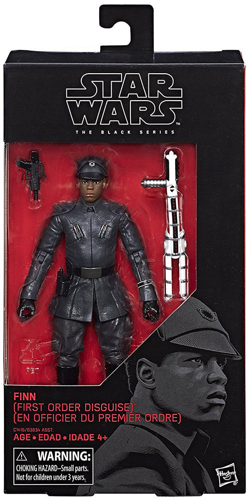 Star Wars The Black Series 6 Inch Action Figure (2017 Wave 4) - First Order Disguise Finn #51