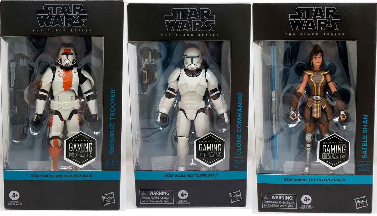 Star Wars The Black Series 6 Inch Action Figure (2026 Wave 3B) - Set of 3 (Commando - Shan - Trooper)
