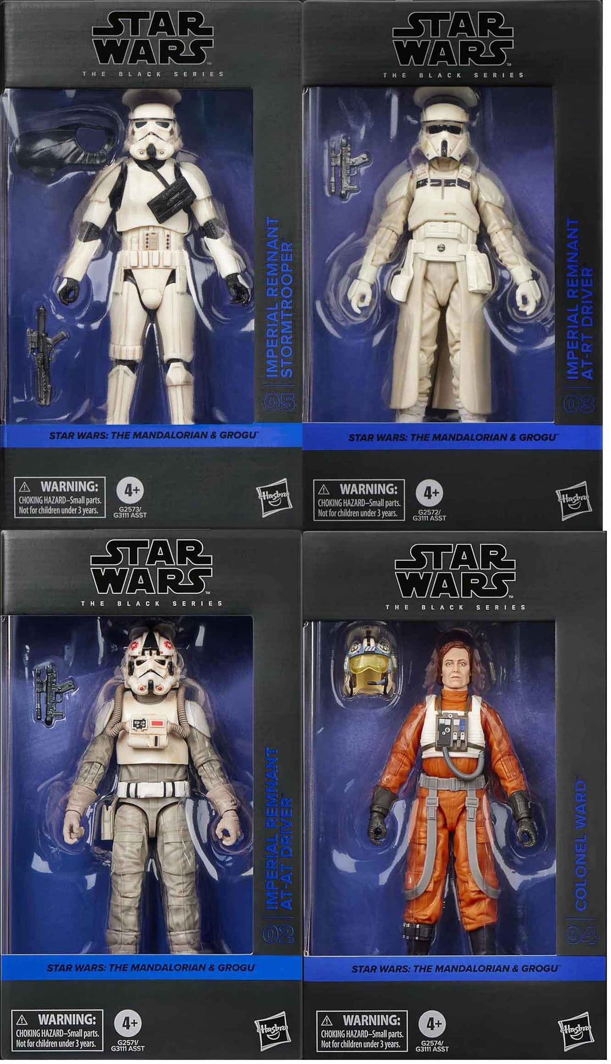 Star Wars The Black Series 6 Inch Action Figure (2026 Wave 1B) Black Box - Set of 4 (ATAT - ATRT - Stormtrooper - Ward)