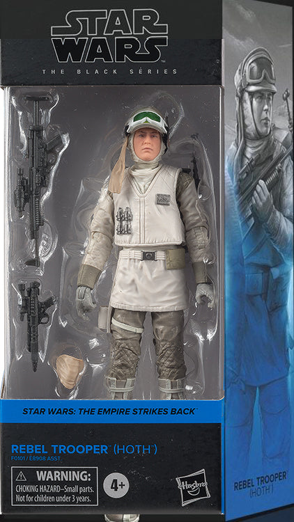 Star Wars The Black Series Box Art 6 Inch Action Figure Wave 2 - Hoth Rebel Trooper (Shelf Wear Packaging)