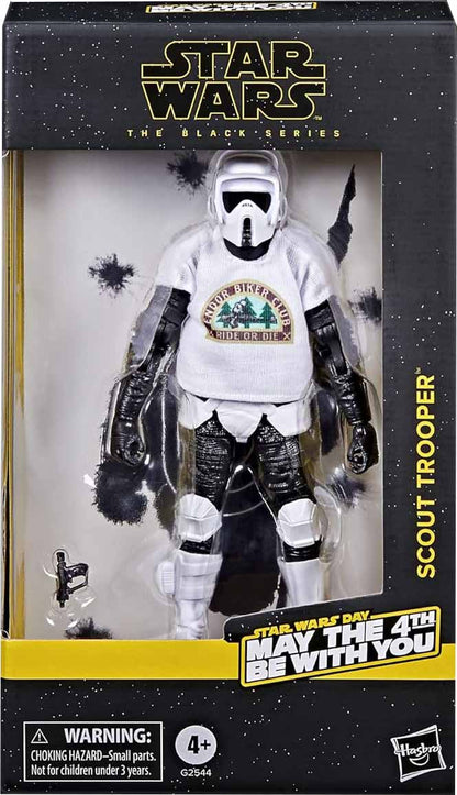 Star Wars The Black Series 6 Inch Action Figure Exclusive - Scout Trooper May the 4th Be With You