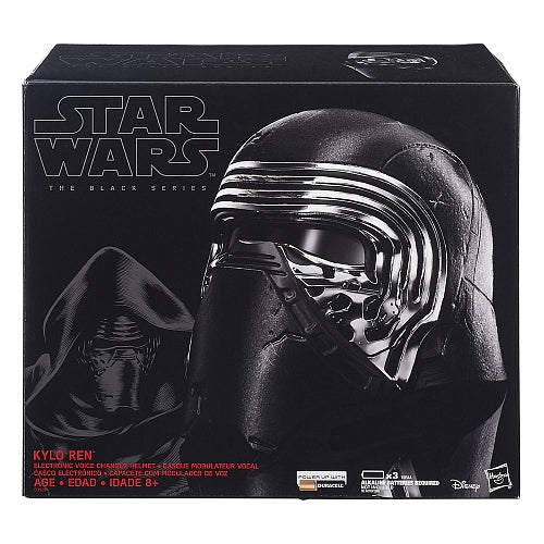 Star Wars The Force Awakens One Size Helmet Black Series - Kylo Ren Voice Changer Helmet (Sub-Standard Packaging)