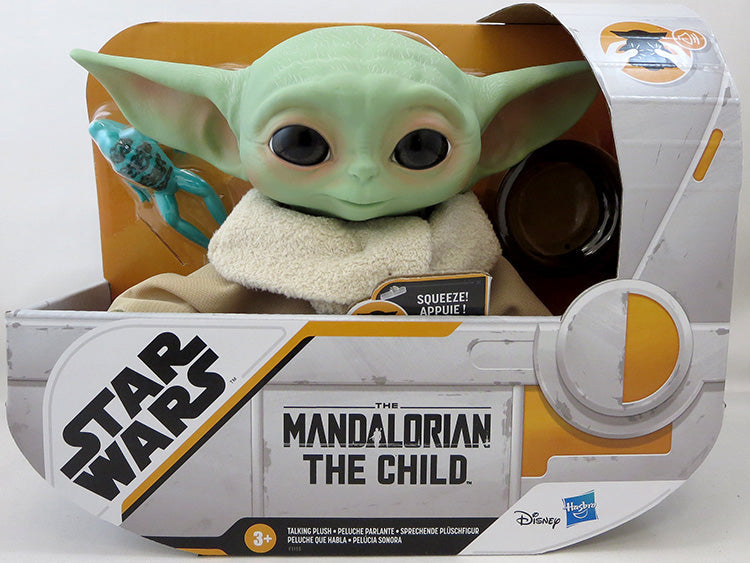 Star Wars The Mandalorian 7 Inch Plush Figure Star Wars Collection Series - The Child (Baby Yoda) Electronic Plush (Sub-Standard Packaging)