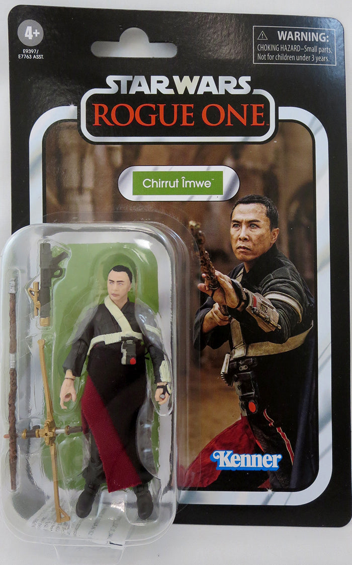 Star Wars The Vintage Collection 3.75 Inch Action Figure (2020 Wave 6) - Chirrut Imwe VC174 (Sub-Standard Packaging)