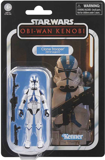 Star Wars The Vintage Collection 3.75 Inch Action Figure (2025 Wave 2) - Clone Trooper 501st Legion VC240