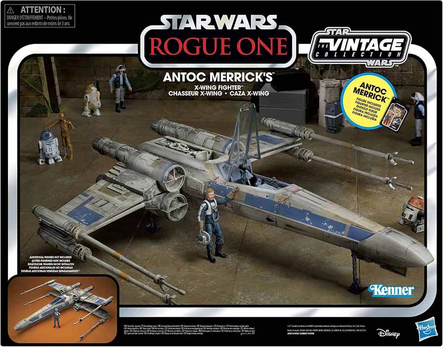 Star Wars The Vintage Collection Rogue One 3.75 Inch Scale Vehicle Figure - Antoc Merrick’s X-Wing Fighter (Pre-Order Ships Oct. 2026)
