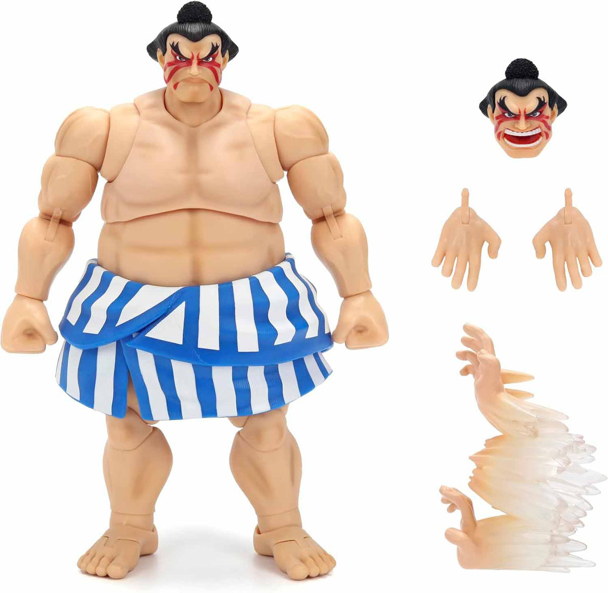 Street Fighter 2 The Final Challengers 6 Inch Action Figure Deluxe - E. Honda