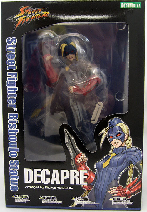 Street Fighter 9 Inch Statue Figure Bishoujo Series - Decapre (Sub-Standard Packaging)