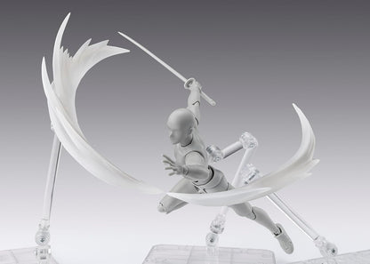 Tamashii Effect 6 Inch Scale Action Figure S.H. Figuarts - Wind White version