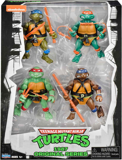 Teenage Mutant Ninja Turtles Classic 4 Inch Action Figure Box Set - Original Series 4-Pack
