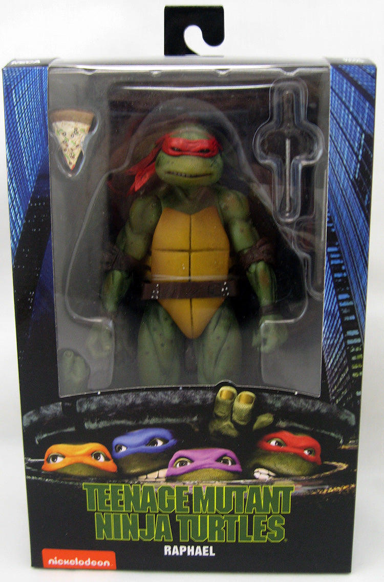 Teenage Mutant Ninja Turtles 6 Inch Action Figure Exclusive - Raphael 1990 Movie Version (Previously Openned Returned Item)