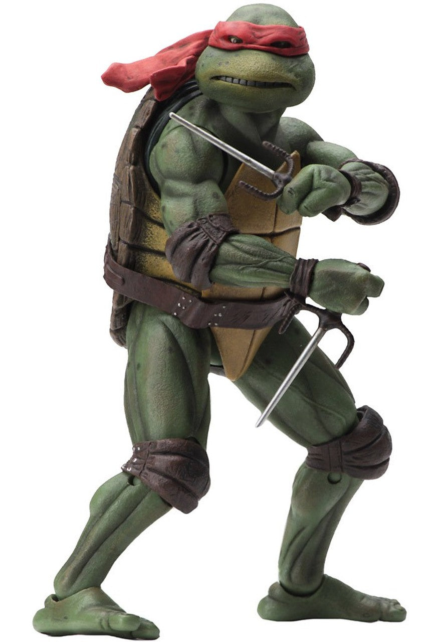 Teenage Mutant Ninja Turtles 6 Inch Action Figure Exclusive - Raphael 1990 Movie Version (Previously Openned Returned Item)