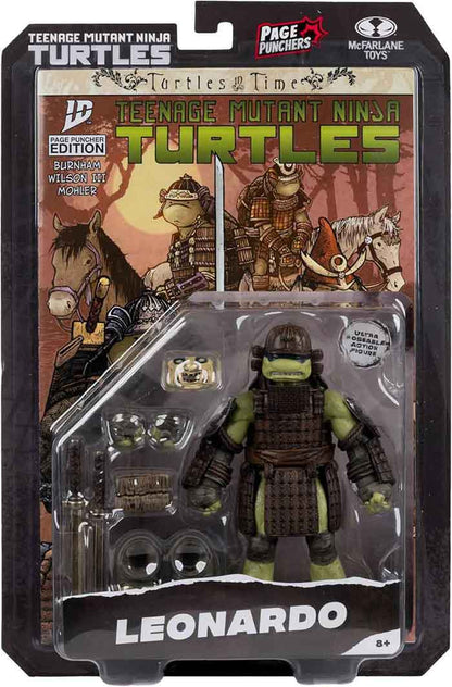 Teenage Mutant Ninja Turtles 5 Inch Action Figure Page Punchers Wave 4 - Leonardo Ronin