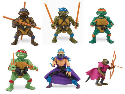 Teenage Mutant Ninja Turtles Retro Rotocast 5 Inch Action Figure Box Set Exclusive - Sewer Lair Edition (Shelf Wear Packaging)