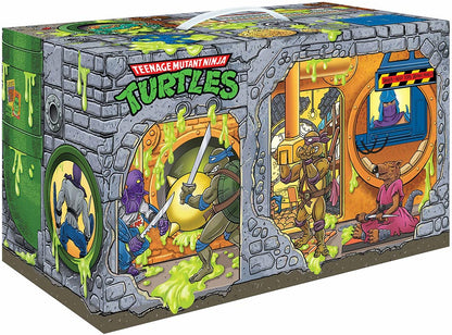 Teenage Mutant Ninja Turtles Retro Rotocast 5 Inch Action Figure Box Set Exclusive - Sewer Lair Edition (Shelf Wear Packaging)