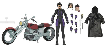 Teenage Mutant Ninja Turtles The Last Ronin 7 Inch Action Figure Ultimate - Casey Marie with Motorcycle