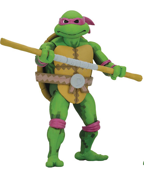 Teenage Mutant Ninja Turtles 7 Inch Action Figure Turtles In Time Series 1 - Donatello