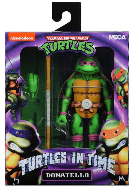 Teenage Mutant Ninja Turtles 7 Inch Action Figure Turtles In Time Series 1 - Donatello