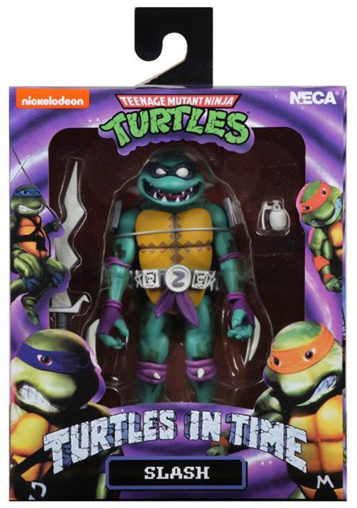 Teenage Mutant Ninja Turtles 7 Inch Action Figure Turtles In Time Series 1 - Slash
