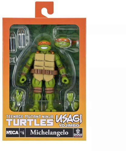 Teenage Mutant Ninja Turtles x Usagi Yojimbo 7 Inch Action Figure Ultimate - Michelangelo