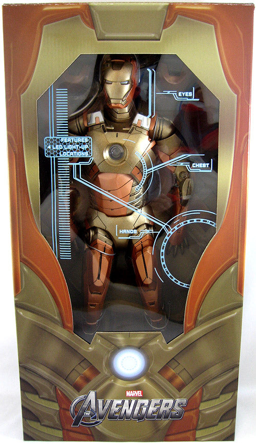 The Avengers Movie 18 Inch Action Figure 1/4 Scale Series - Midas Armor Iron Man Mark XXI (Sub-Standard Packaging)