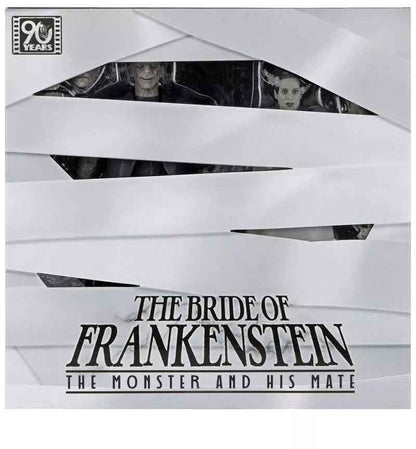 Universal Monsters The Bride of Frankenstein 90th Anniversary 7 Inch Action Figure Ultimate 2-Pack - The Monster and His Mate