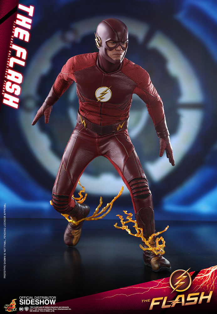 The Flash CW 12 Inch Action Figure 1/6 Scale Series - The Flash Hot Toys 904952 (Previously Openned)