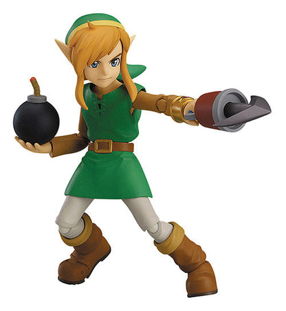 The Legend of Zelda: A Link Between Worlds 6 Inch Action Figure Figma Series - A Link Between Worlds Link Deluxe Version (Shelf Wear Packaging)