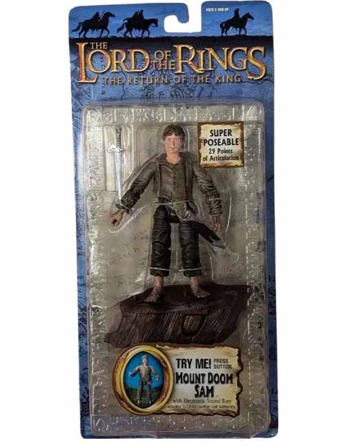 The Lord Of The Ring 6 Inch Action Figure - Mount Doom Sam (Shelf Wear Packaging)
