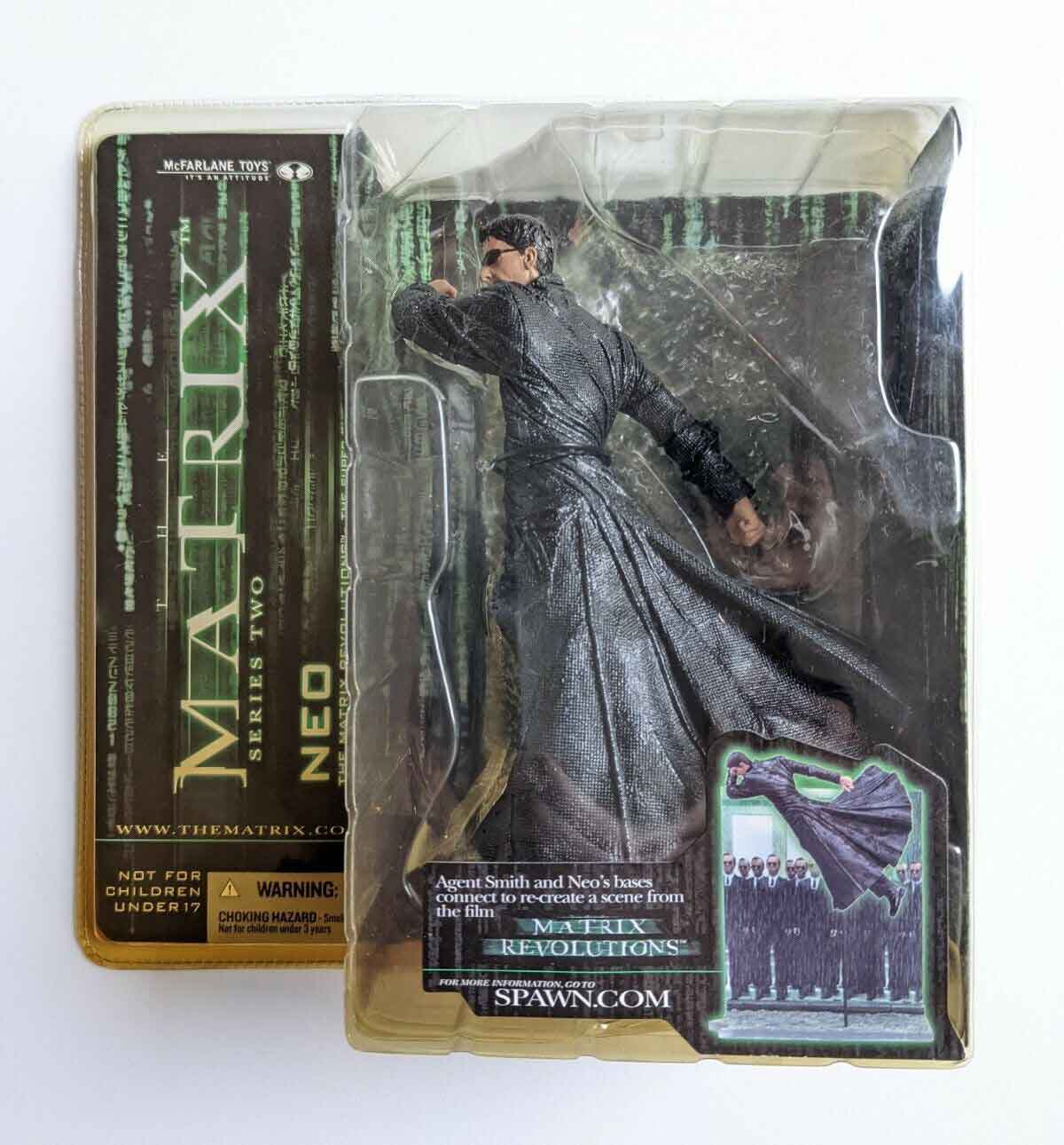 The Matrix  6 Inch Static Figure  Series 2 - Neo