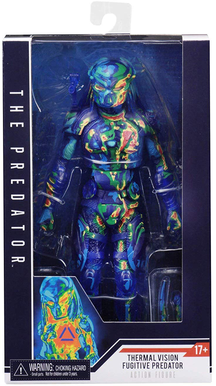 The Predator 7 Inch Action Figure Movie Series - Thermal Vision Fugitive Predator (Shelf Wear Packaging)